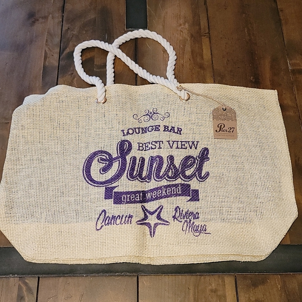 Cancun Rivera Maya Beach bag NWT 💥